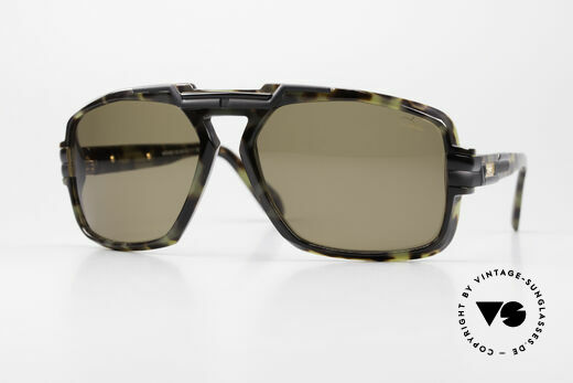 Cazal 8022 Hip Hop Sunglasses Large Style Details