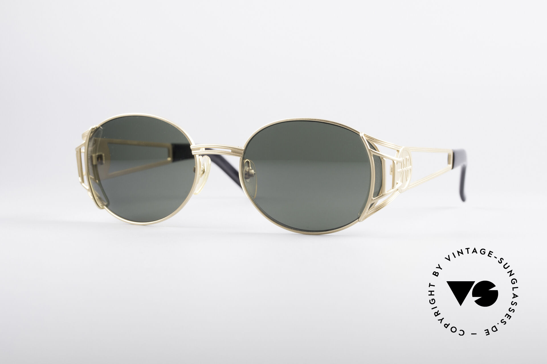 Sunglasses Jean Paul Gaultier 58 6102 Steampunk Designer Shades