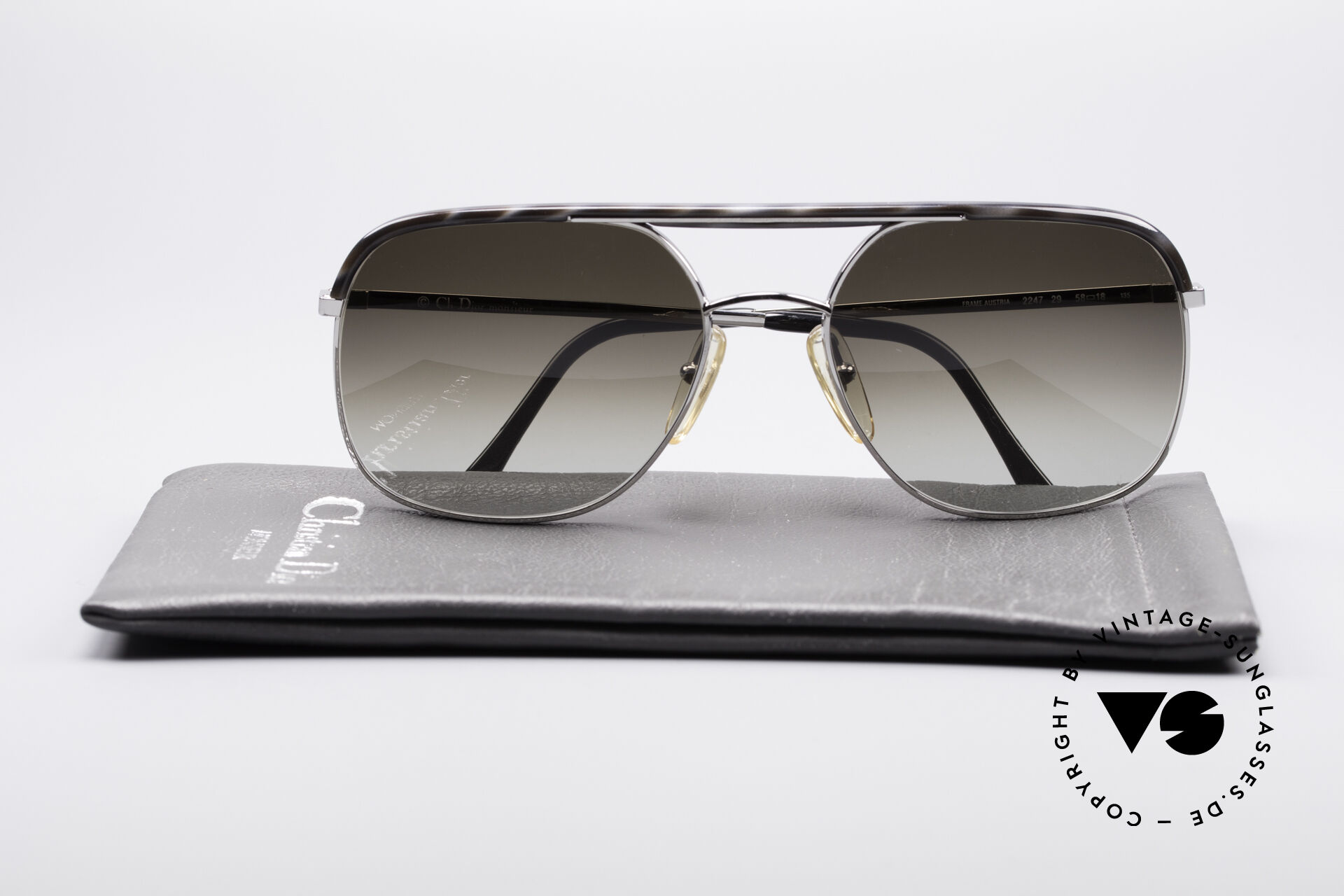 Sunglasses Christian Dior 2247 80's Men's Shades Monsieur
