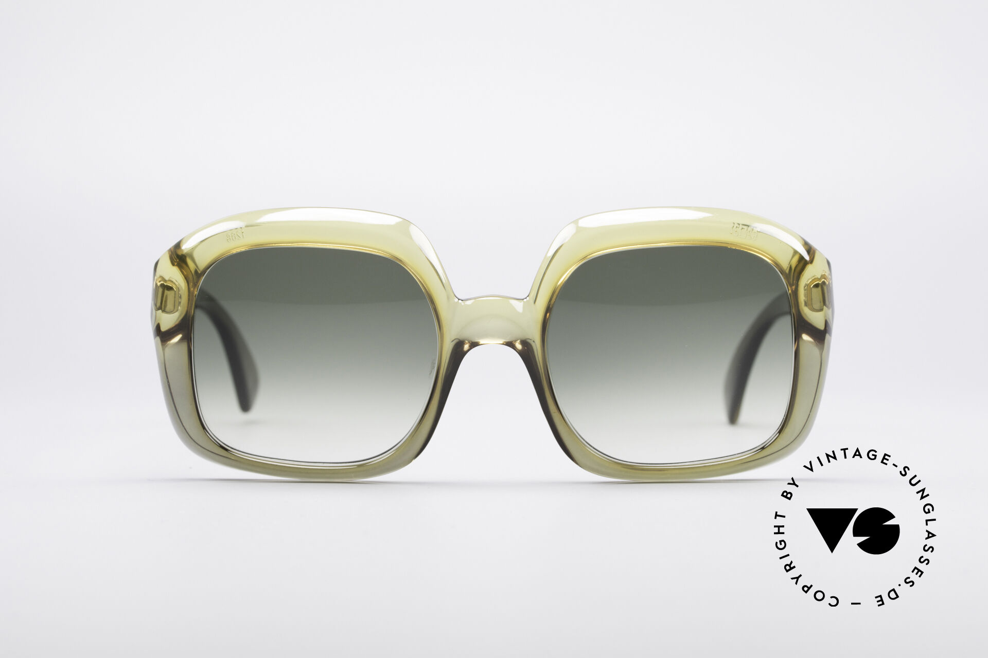 Dior Vintage Logo Gold frame sunglasses