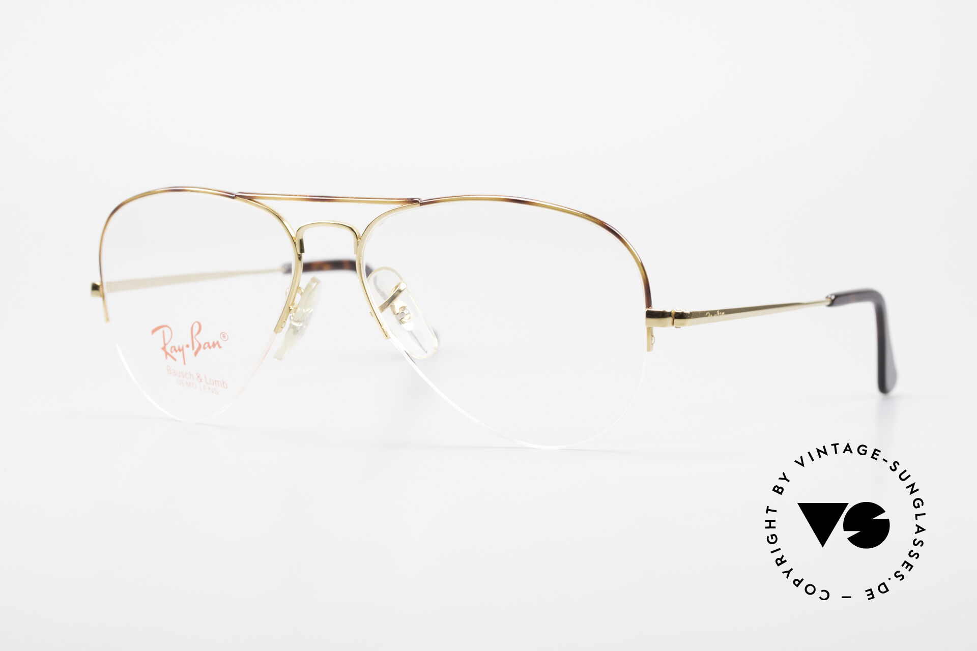 Ray ban eyeglasses hot sale half frame