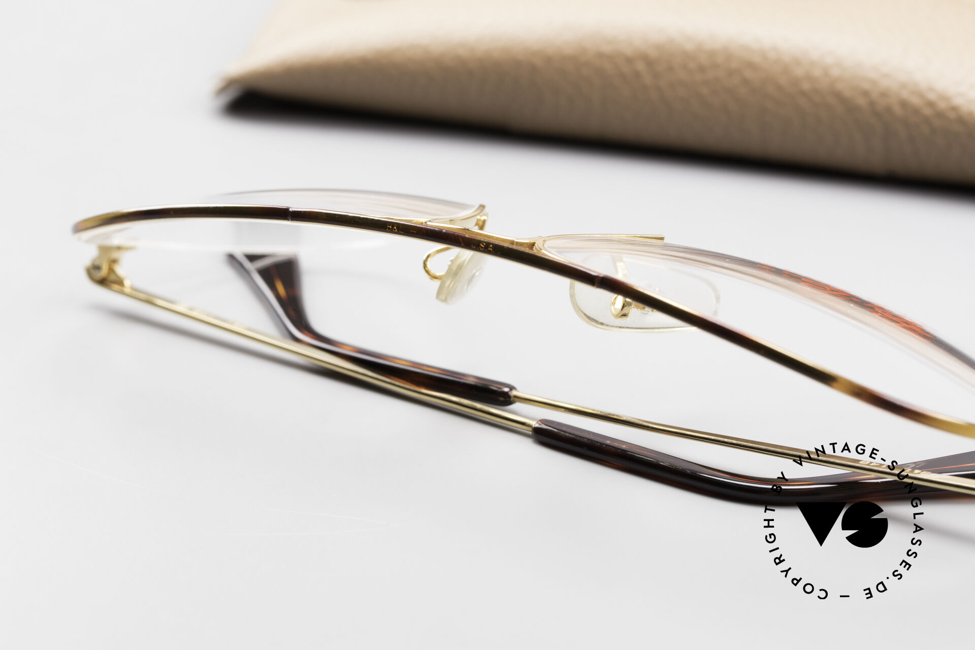 Ray ban clearance aviator half frame