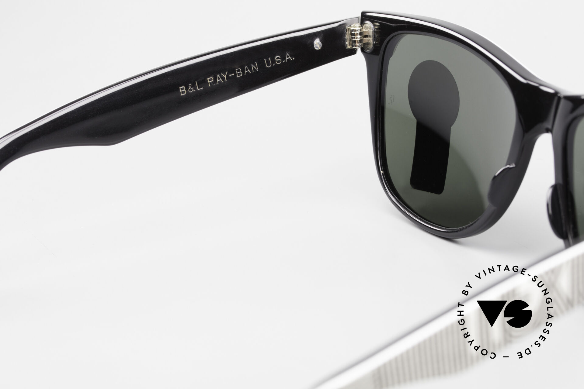 Ray-Ban (B&L) Vintage Sunglasses Wayfarer II Tortoise Square