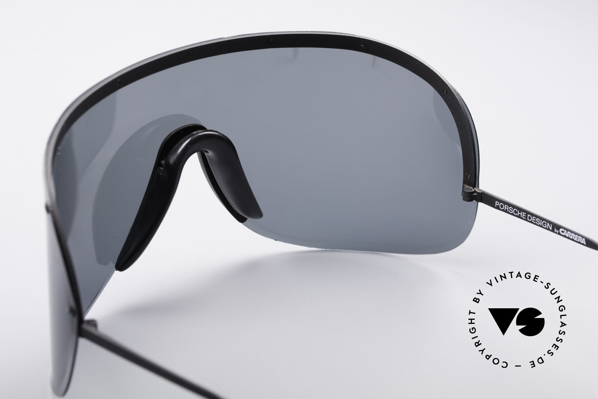 Sunglasses Porsche 5620 80's Yoko Ono Shades Black