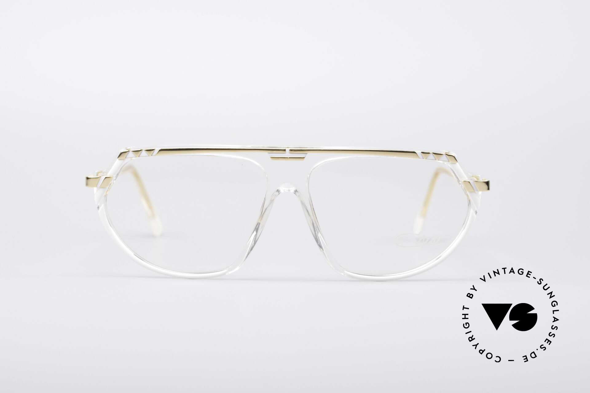 Glasses Cazal 344 Crystal Hip Hop Glasses