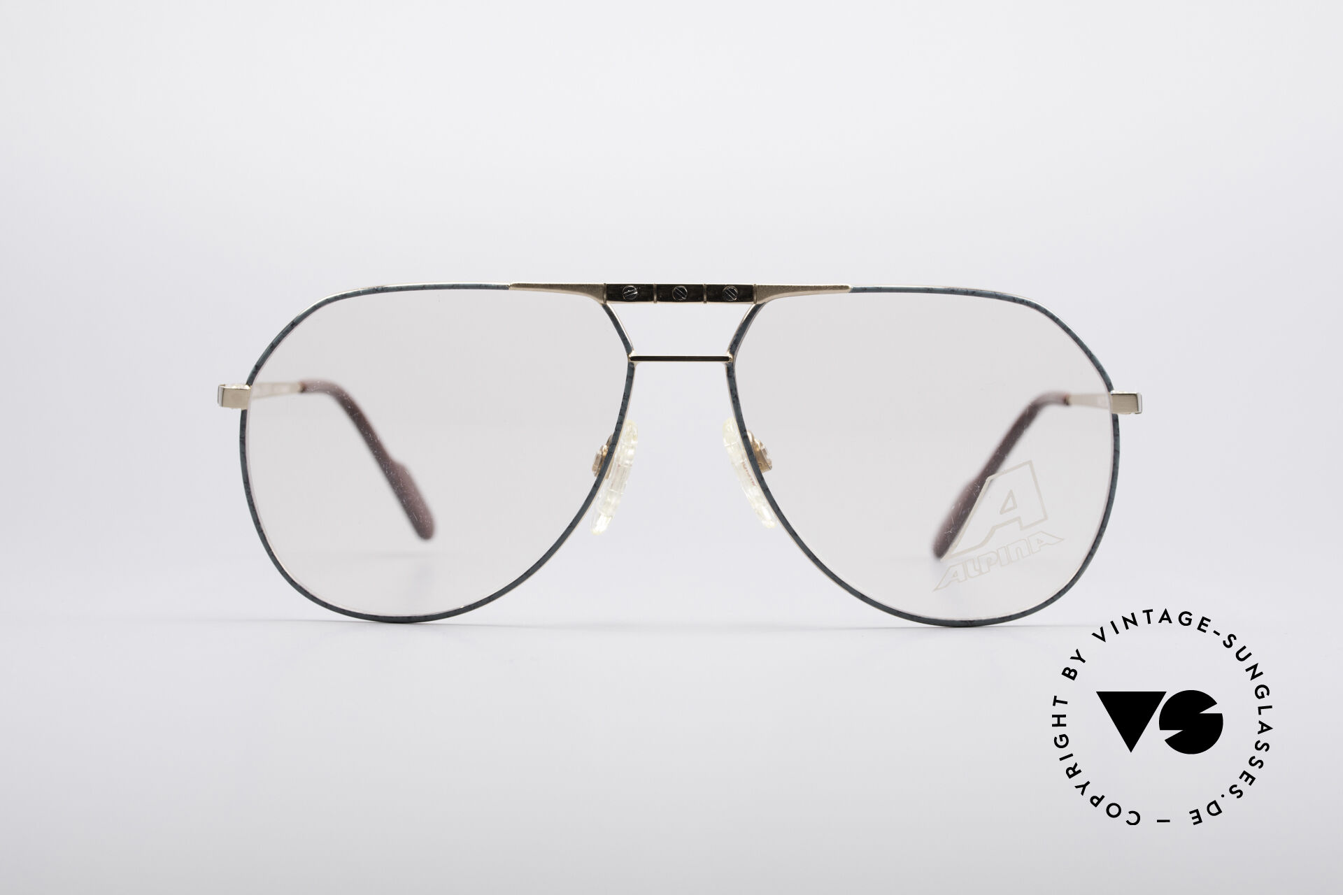 Glasses Alpina FM27 Classic Aviator Eyeglasses