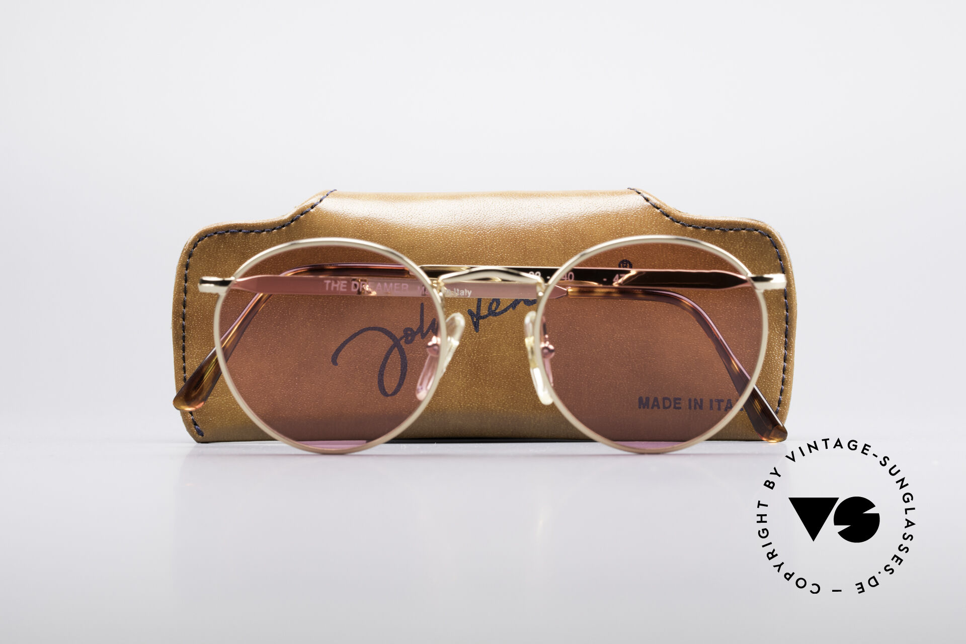 Red john lennon sunglasses store