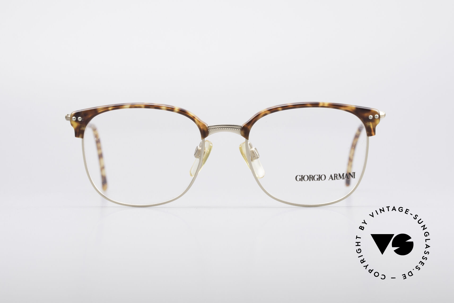 GiorgioARMANI　80s90s サイズ50 Glasses Giorgio Armani 359 90's Men's Eyeglasses