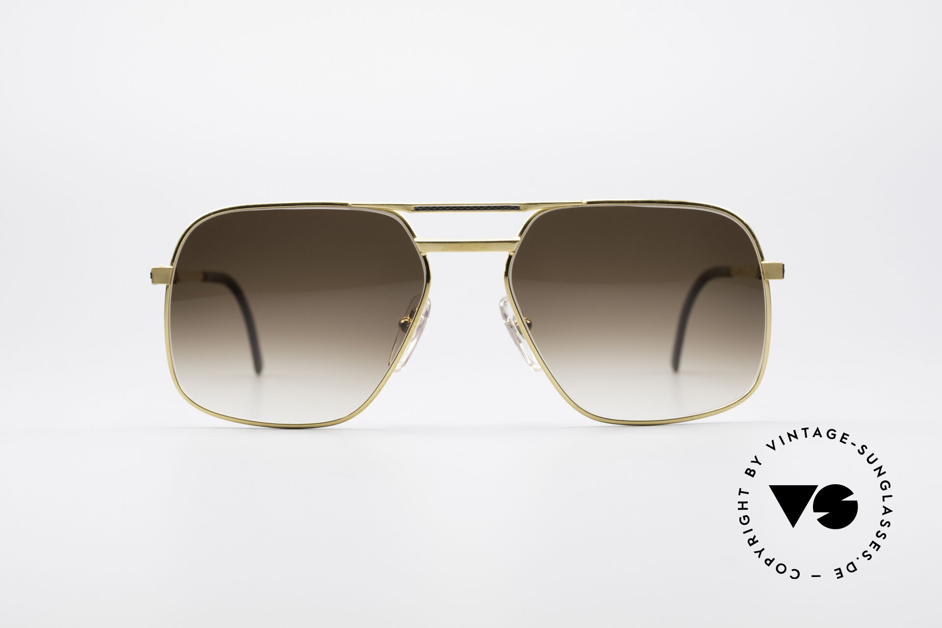 Sunglasses Dunhill 6050 Gold Plated Titanium Frame Sunglasses Dunhill 6050 Gold Plated Titanium Frame