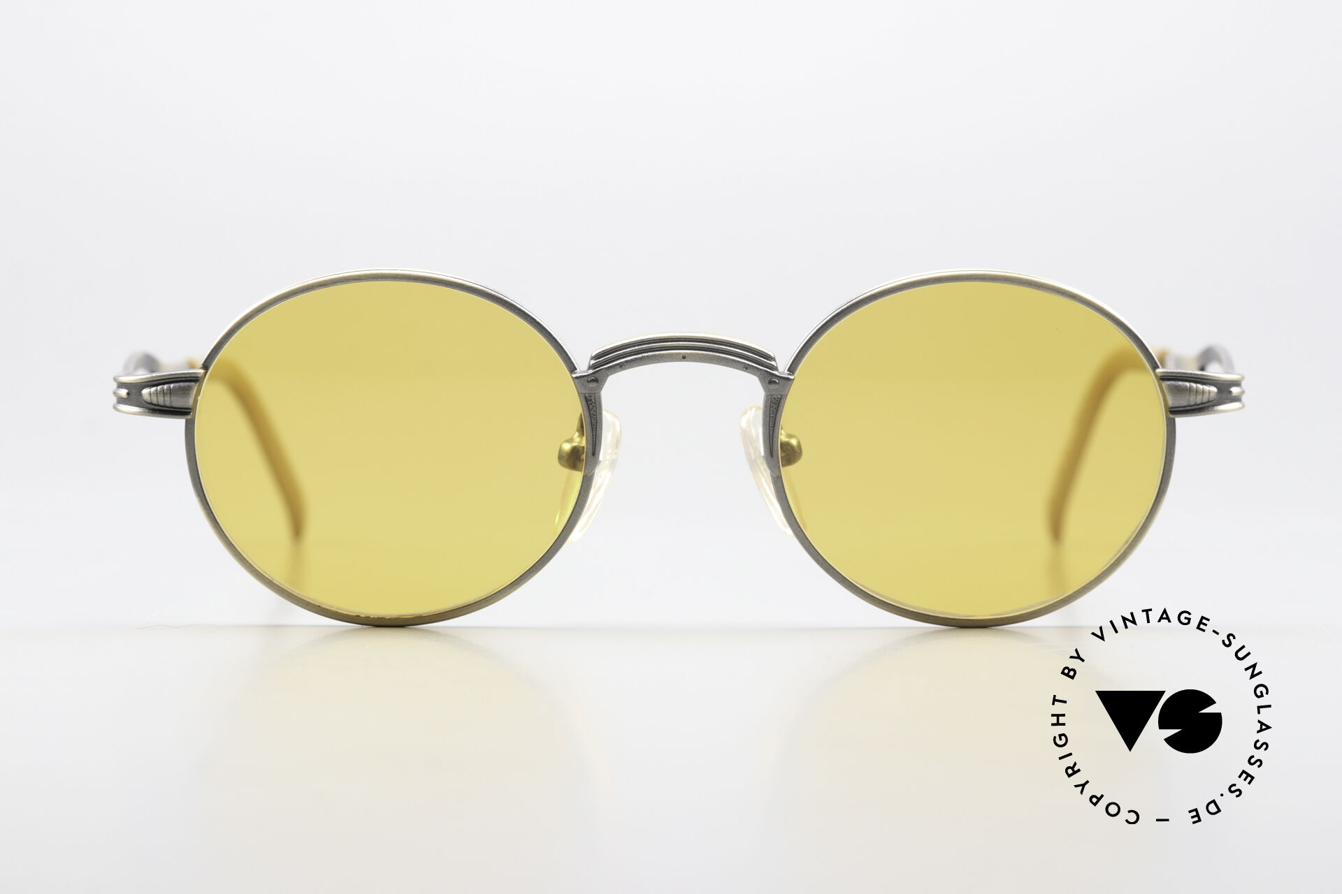 Sunglasses Jean Paul Gaultier 55-7107 90's Frame In Smoke Gold