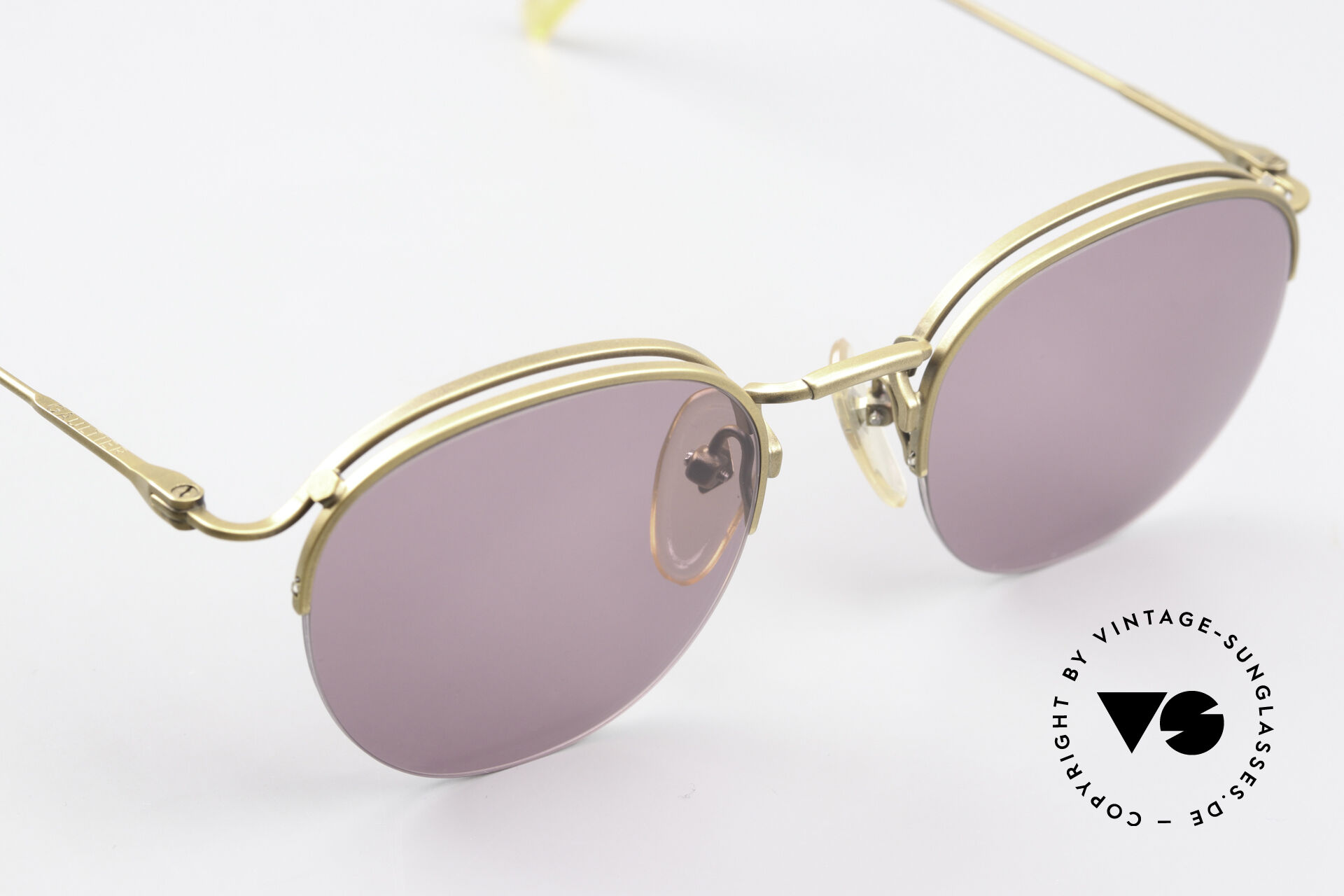 Sunglasses Jean Paul Gaultier 55-1172 Half Rimless Sunglasses