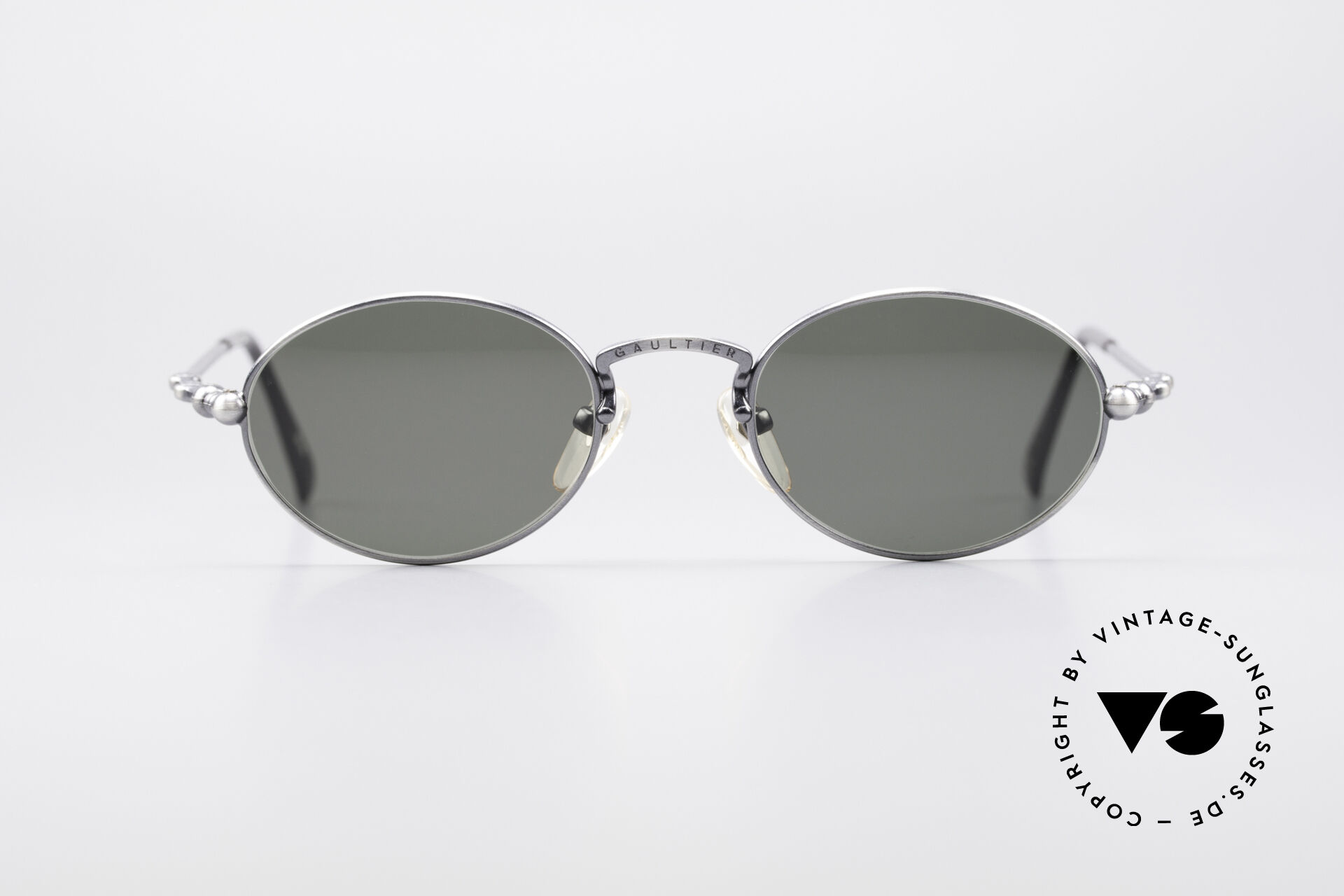 Sunglasses Jean Paul Gaultier 55-7106 Oval Vintage Sunglasses