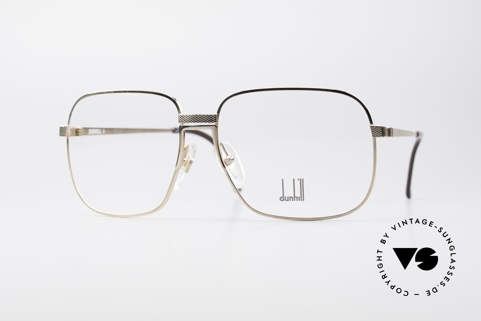 Glasses Dunhill 6090 Gold Plated 90's Eyeglasses