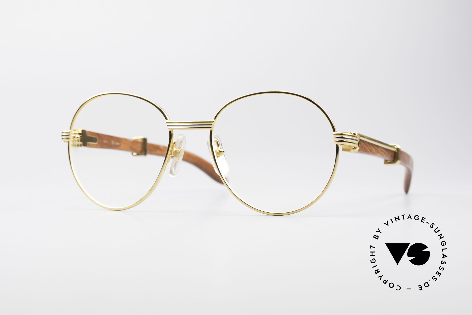 Vintage wood cartier glasses cheap