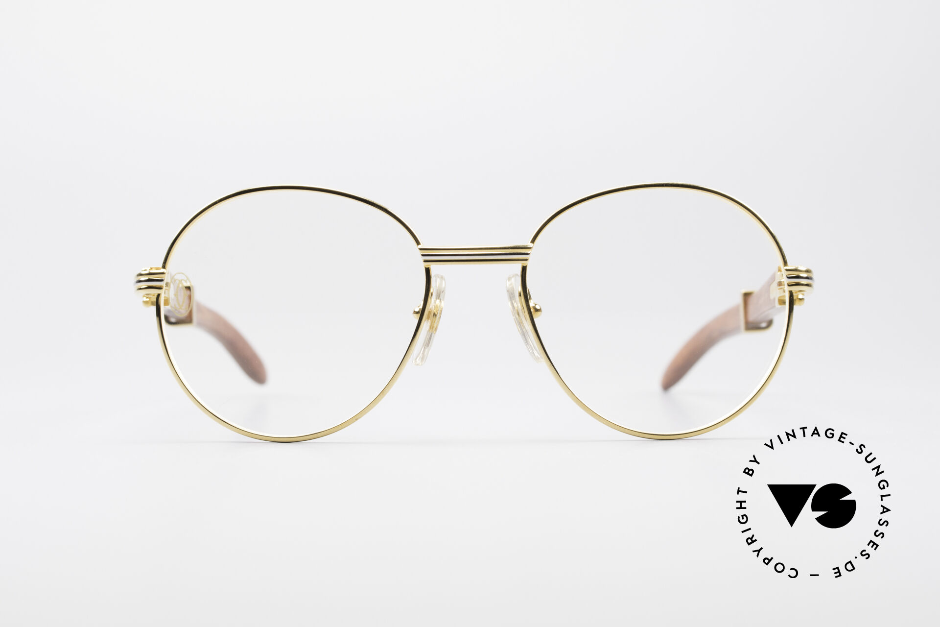 Glasses Cartier Bagatelle Bubinga Precious Wood Frame