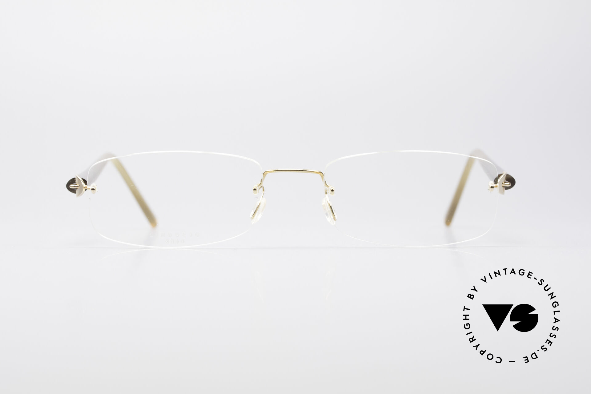 Glasses Lindberg T902 Horn Precious 18kt Solid Gold Frame