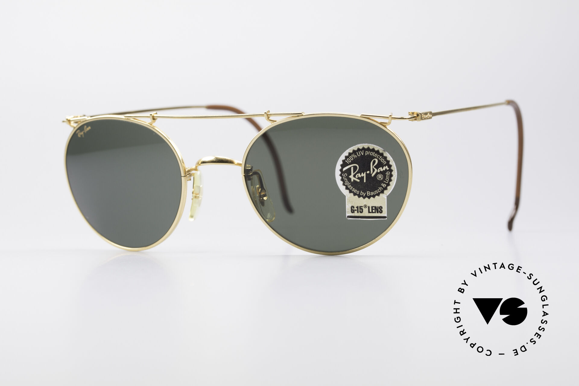 Sunglasses Ray Ban Deco Metals Round B&L USA Round Sunglasses