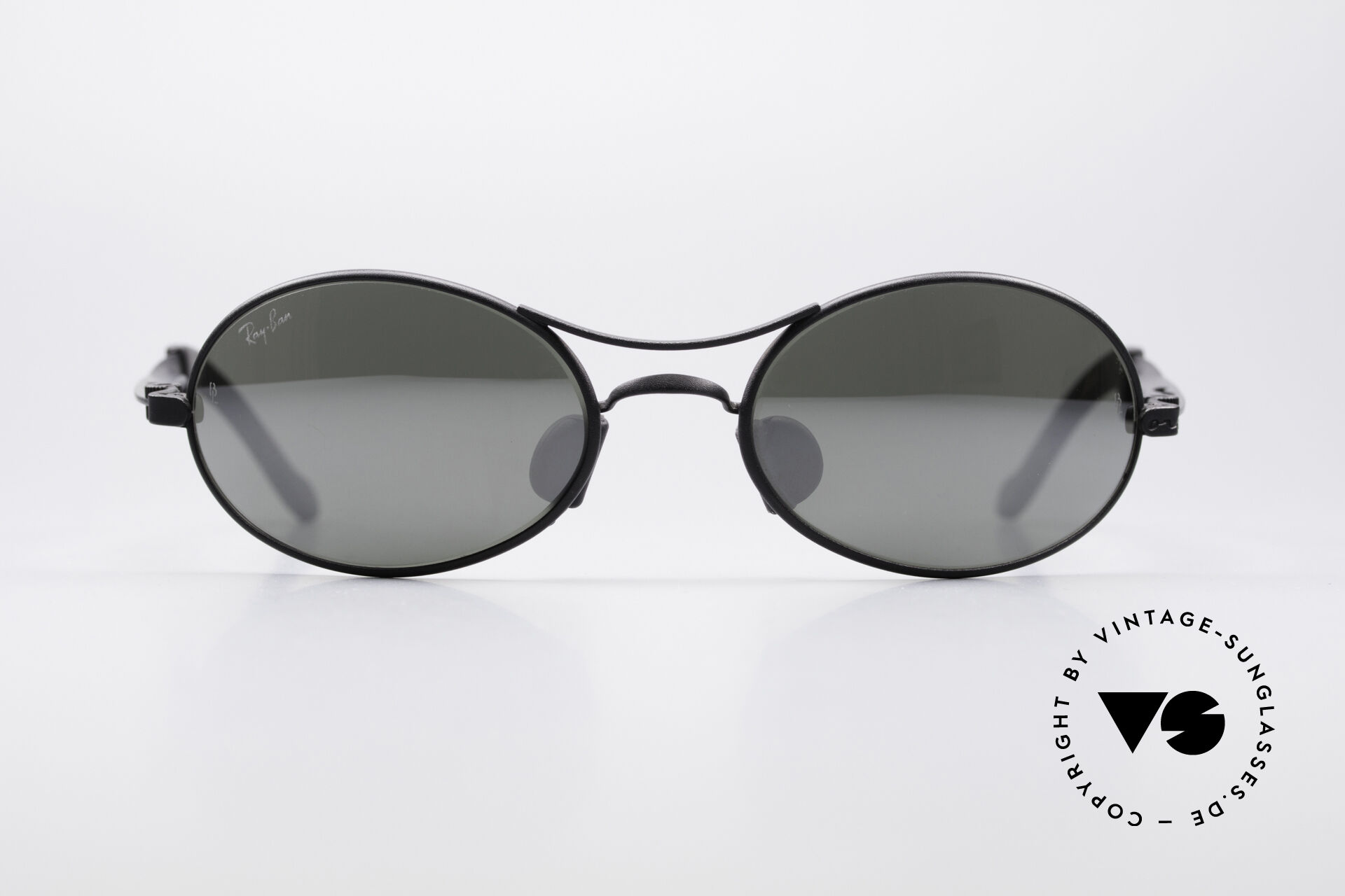 Sunglasses Ray Ban Orbs 9 Base Oval Silver Mirror B&L USA Shades