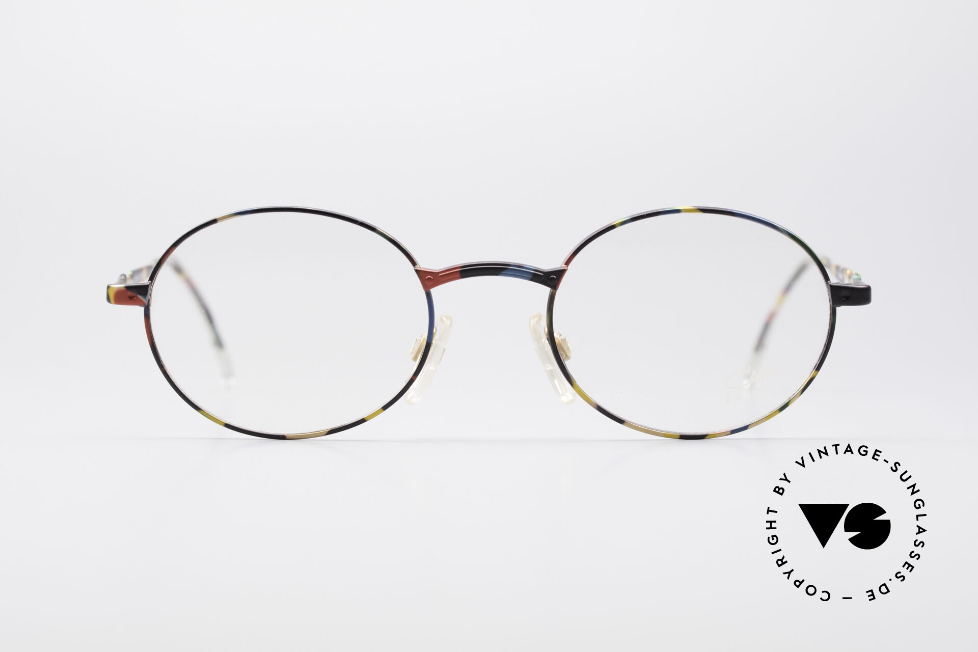 Glasses Cazal 1114 - Point 2 Round Oval Vintage Frame