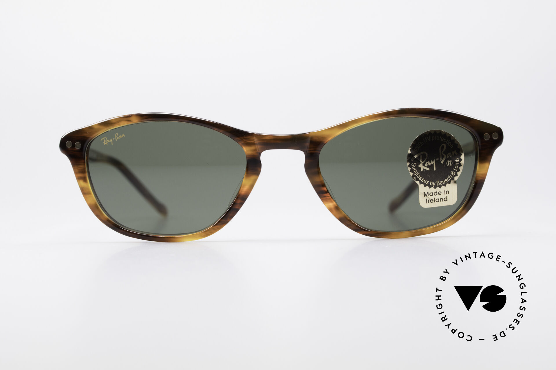 Sunglasses Ray Ban Gatsby Plastic Tea Cup B L Bausch Lomb USA W2971