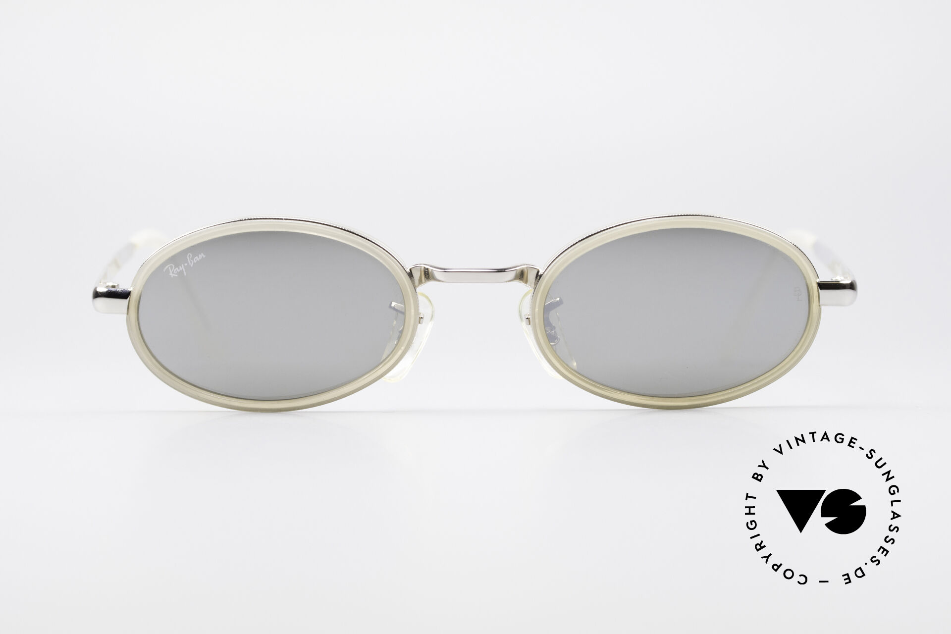 Sunglasses Ray Ban Sidestreet Combo 2000 Crossroad Oval Mirrored