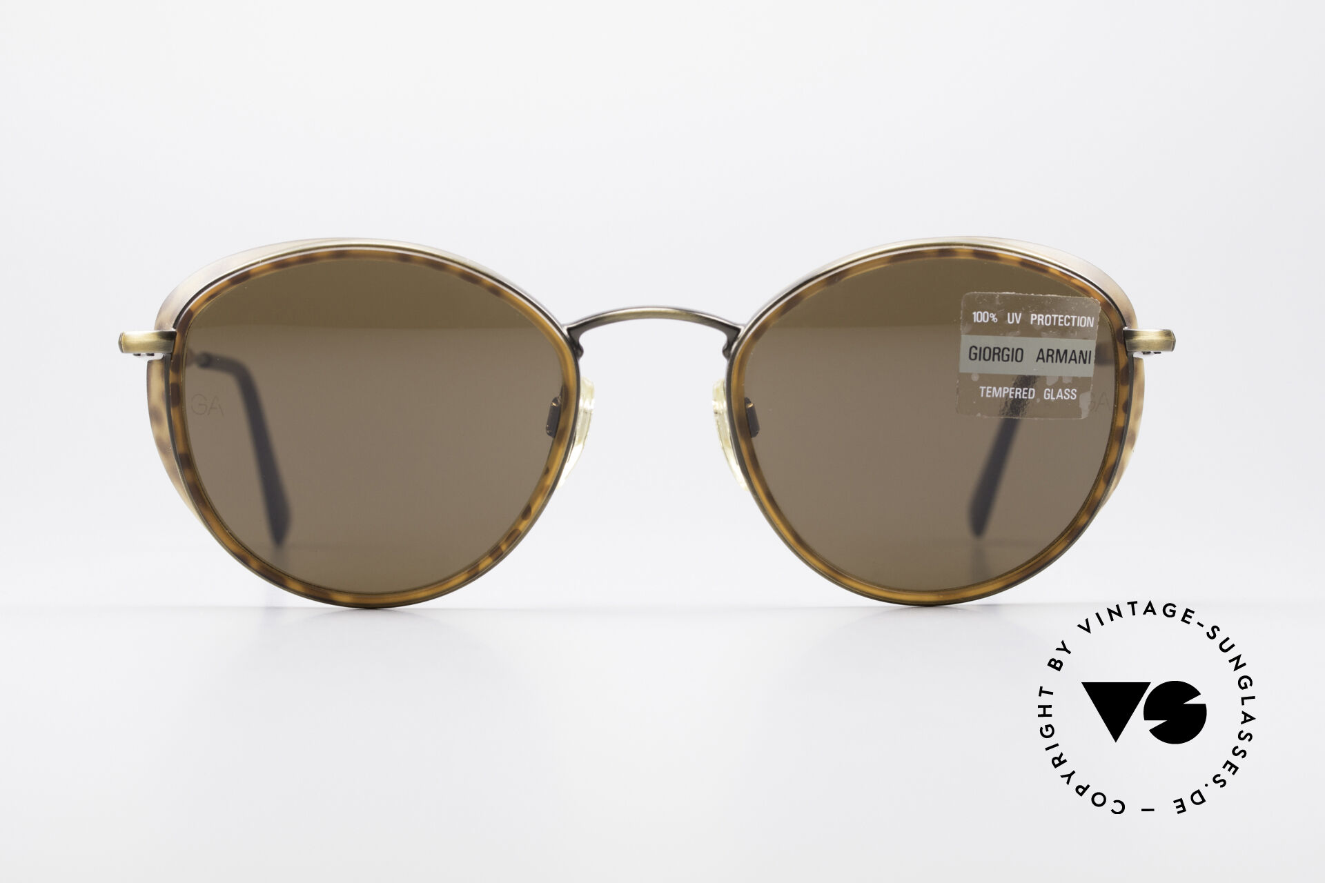 Giorgio armani vintage round sunglasses top