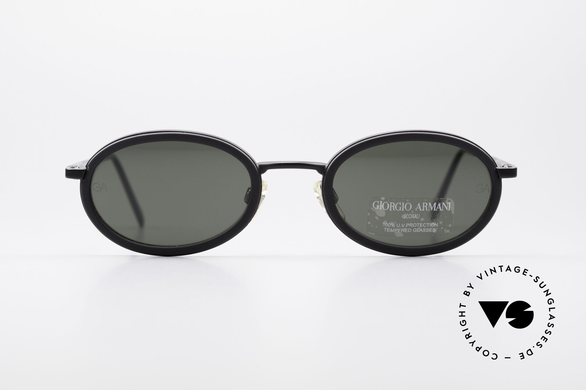 Sunglasses Giorgio Armani 258 Oval Vintage Sunglasses