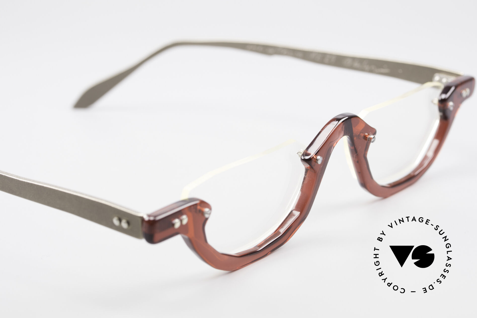 Glasses Theo Belgium Eye Witness AE27 Crazy Reading Eyeglasses