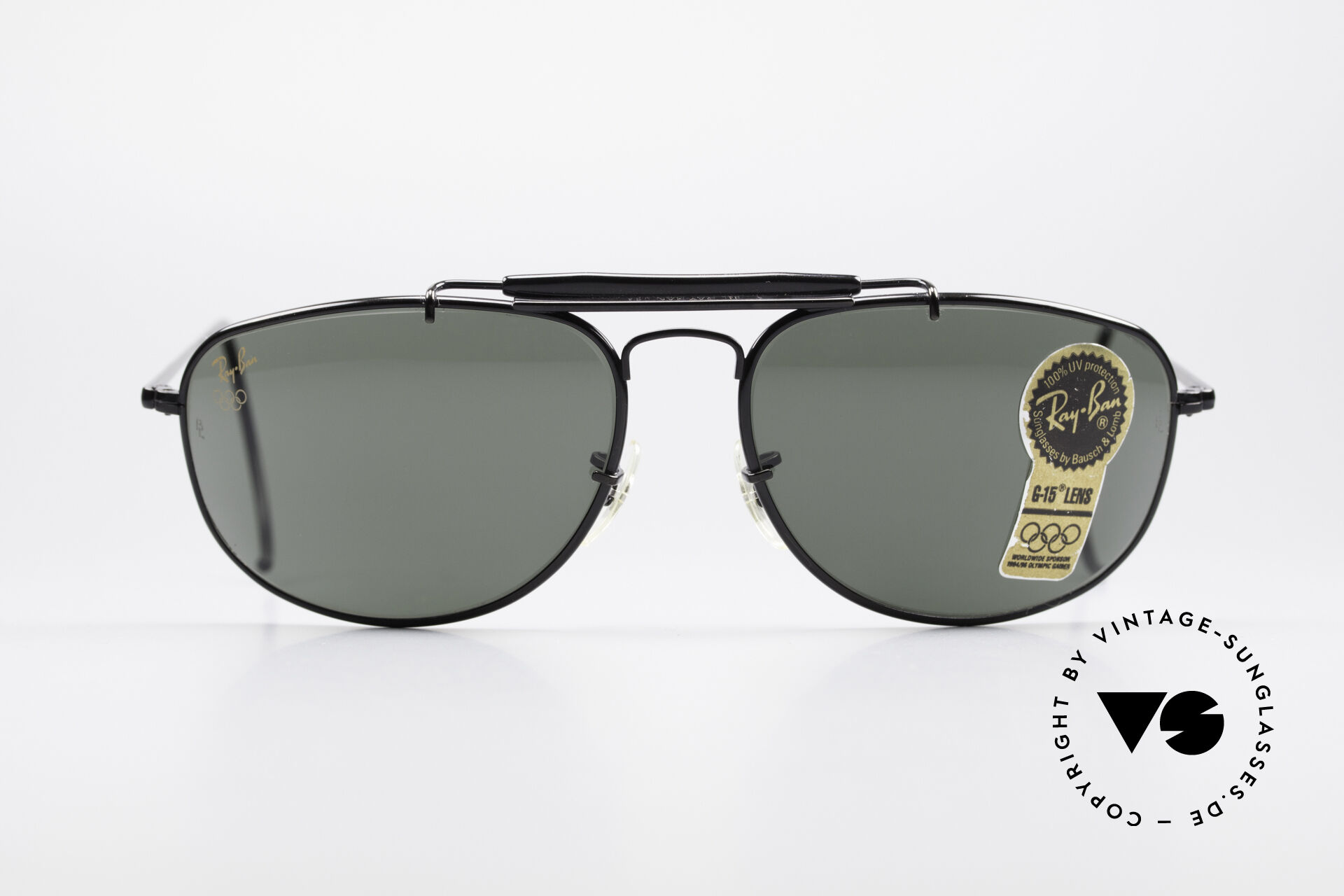 上品なスタイル Sunglasses Ray USA B&L Series Olympic 1992 Metal Sport Ban 小物