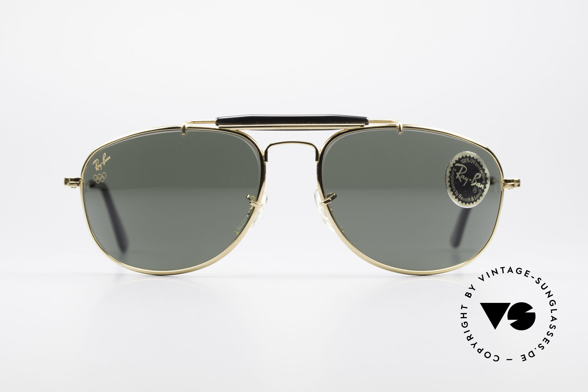 【破格値下げ】 Sunglasses Ray Ban Sport Metal 1992 Rare Olympic Series B&L USA 小物