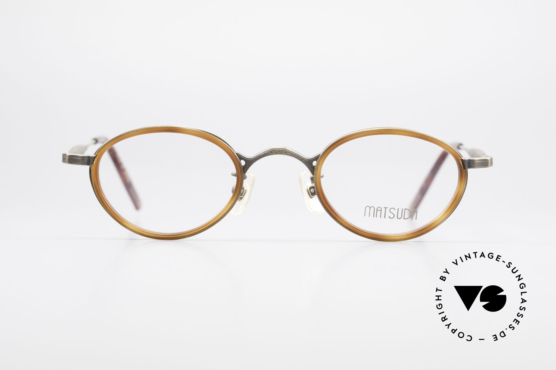 その他 matus Glasses Matsuda 10401 Vintage Eyeglass-Frame Oval
