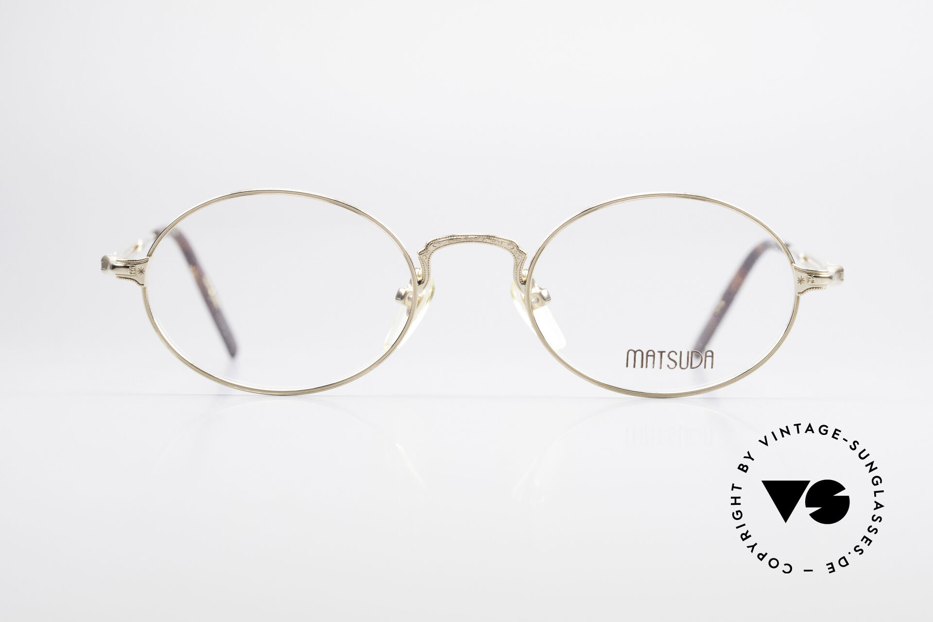 Glasses Matsuda 2876 Rare Oval Vintage Eyeglasses