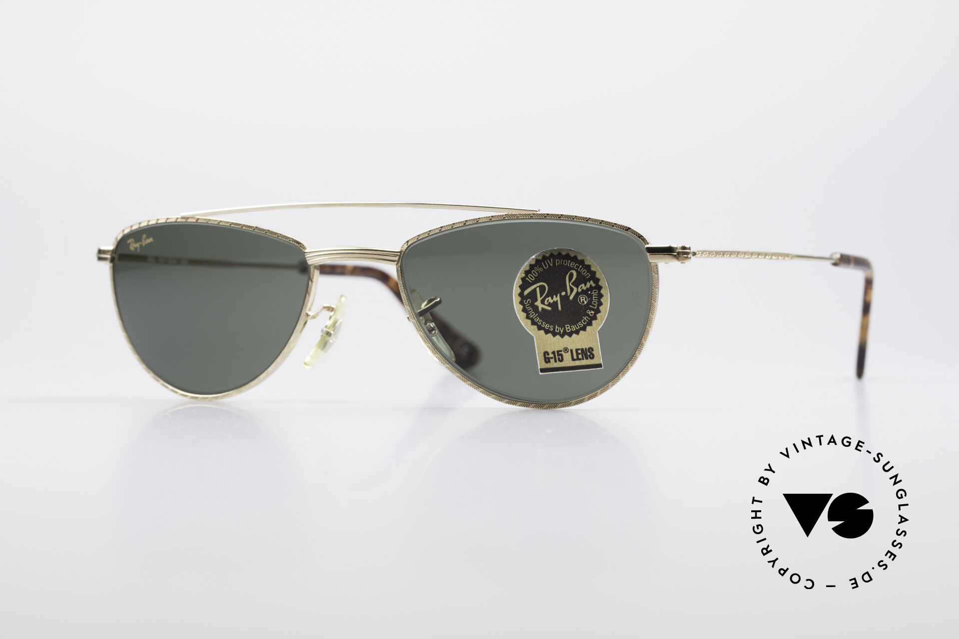 Sunglasses Ray Ban 1940's Retro Aviator Old Bausch&Lomb Ray-Ban USA