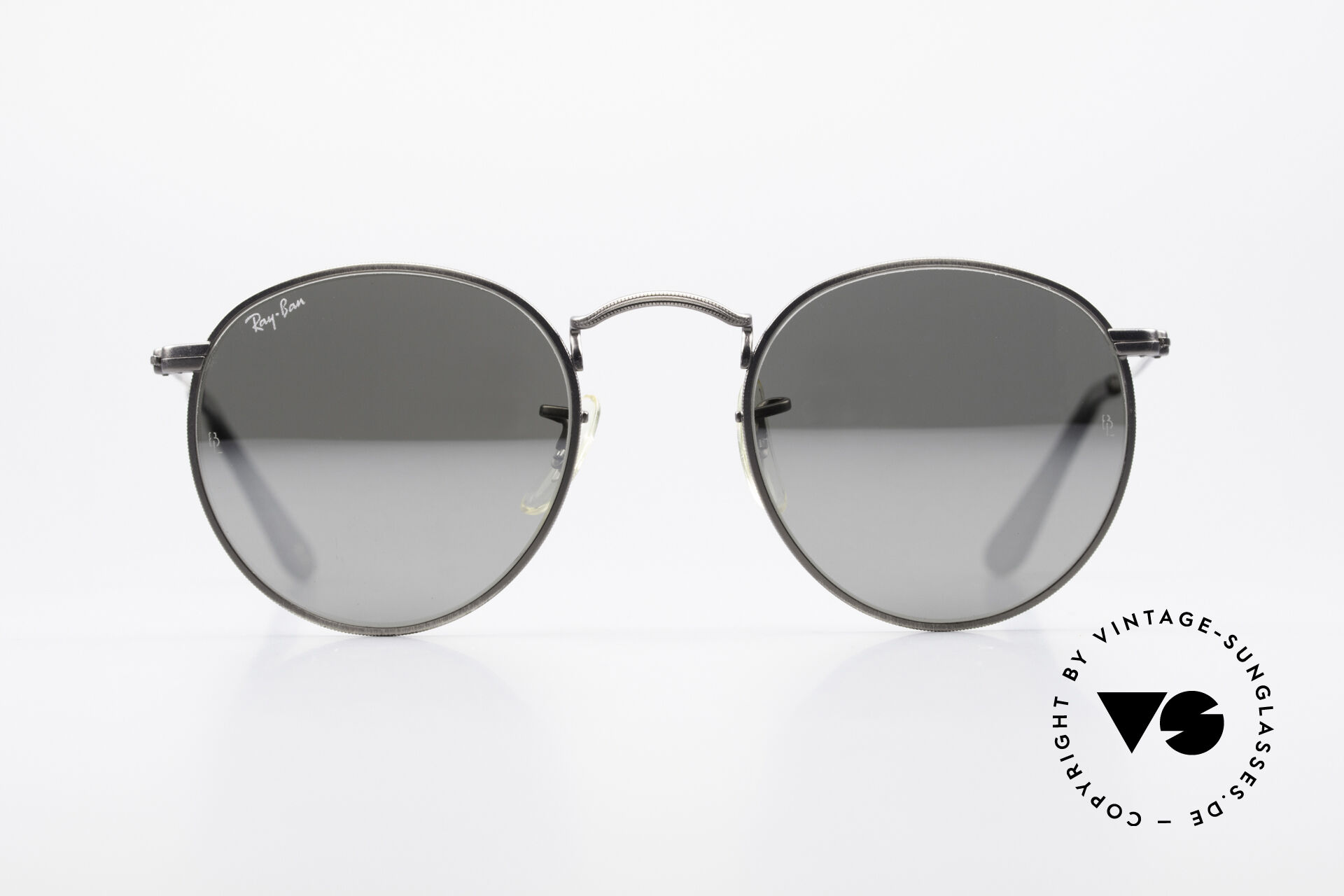 Sunglasses Ray Ban Round Metal 47 Mirrored B&L USA Sunglasses