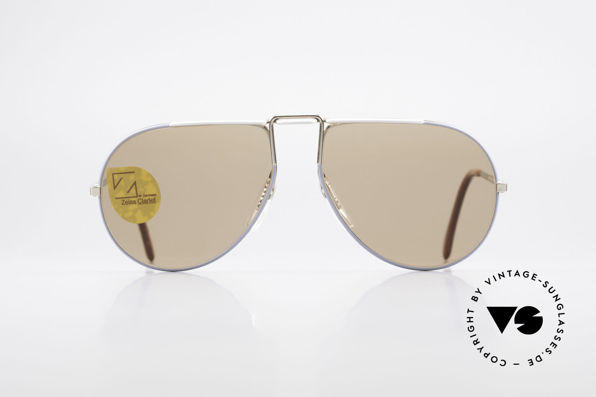 Sunglasses Zeiss 9357 Rare Aviator Sunglasses 80's