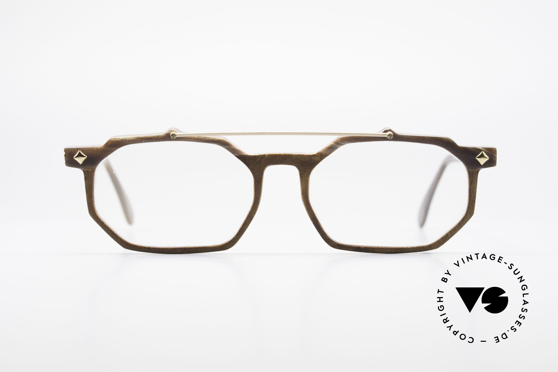 Glasses MCM München 301 Buffalo Horn Frame Vintage
