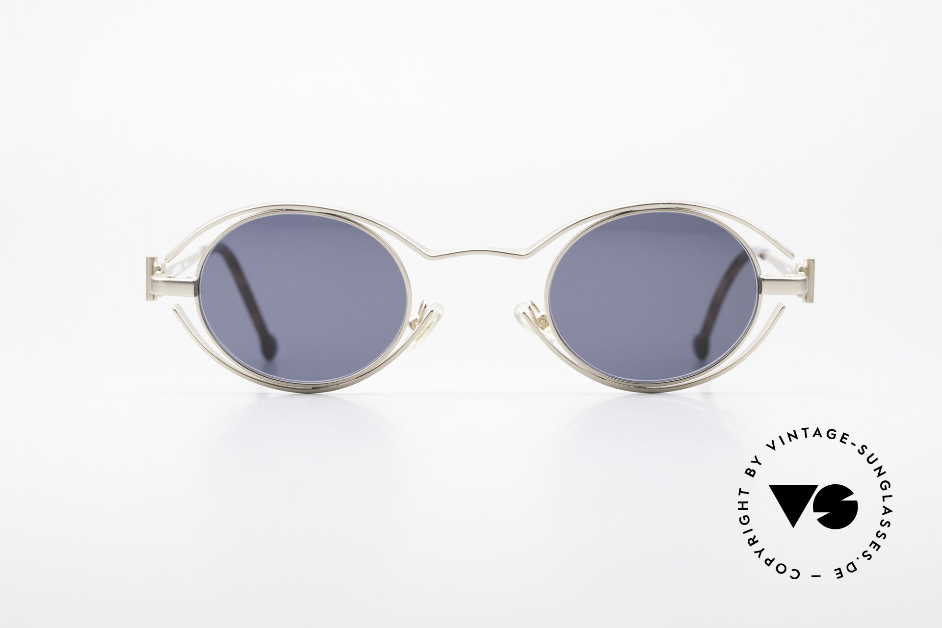 Sunglasses Karl Lagerfeld 4123 Oval 90's Designer Shades