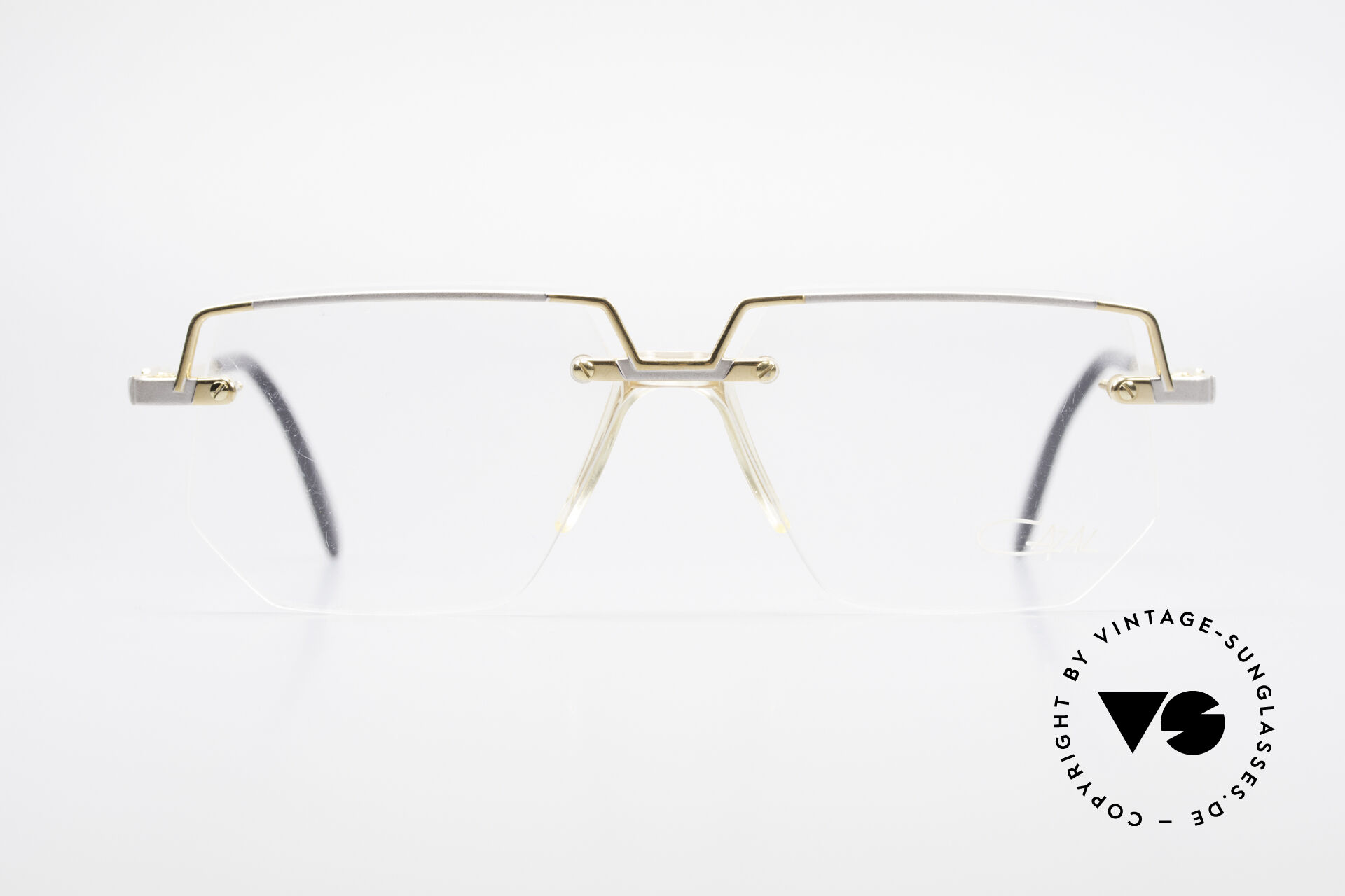 Glasses Cazal 742 Rimless Vintage Cazal Frame