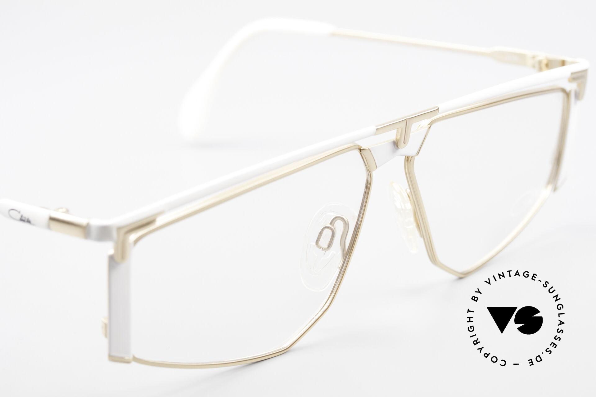 Glasses Cazal 235 Titanium Vintage 80's Frame