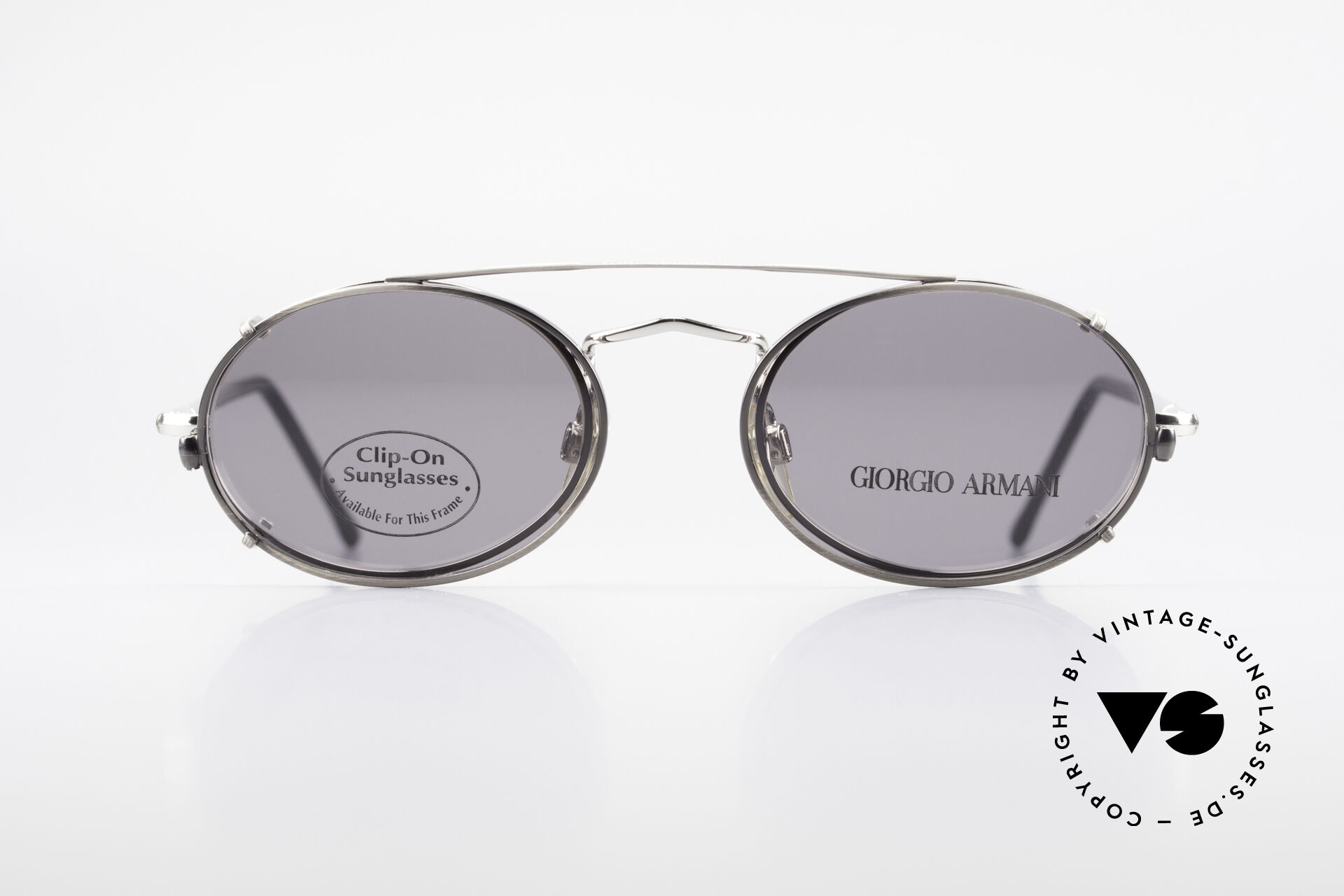 Sunglasses Giorgio Armani 240 Clip On Vintage Designer Frame