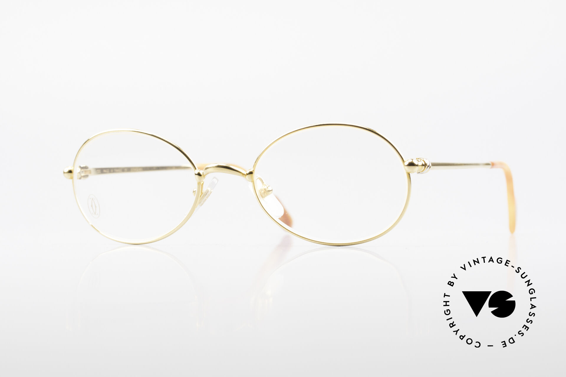 Cartier Saturne S Small Oval 90 s Luxury Frame