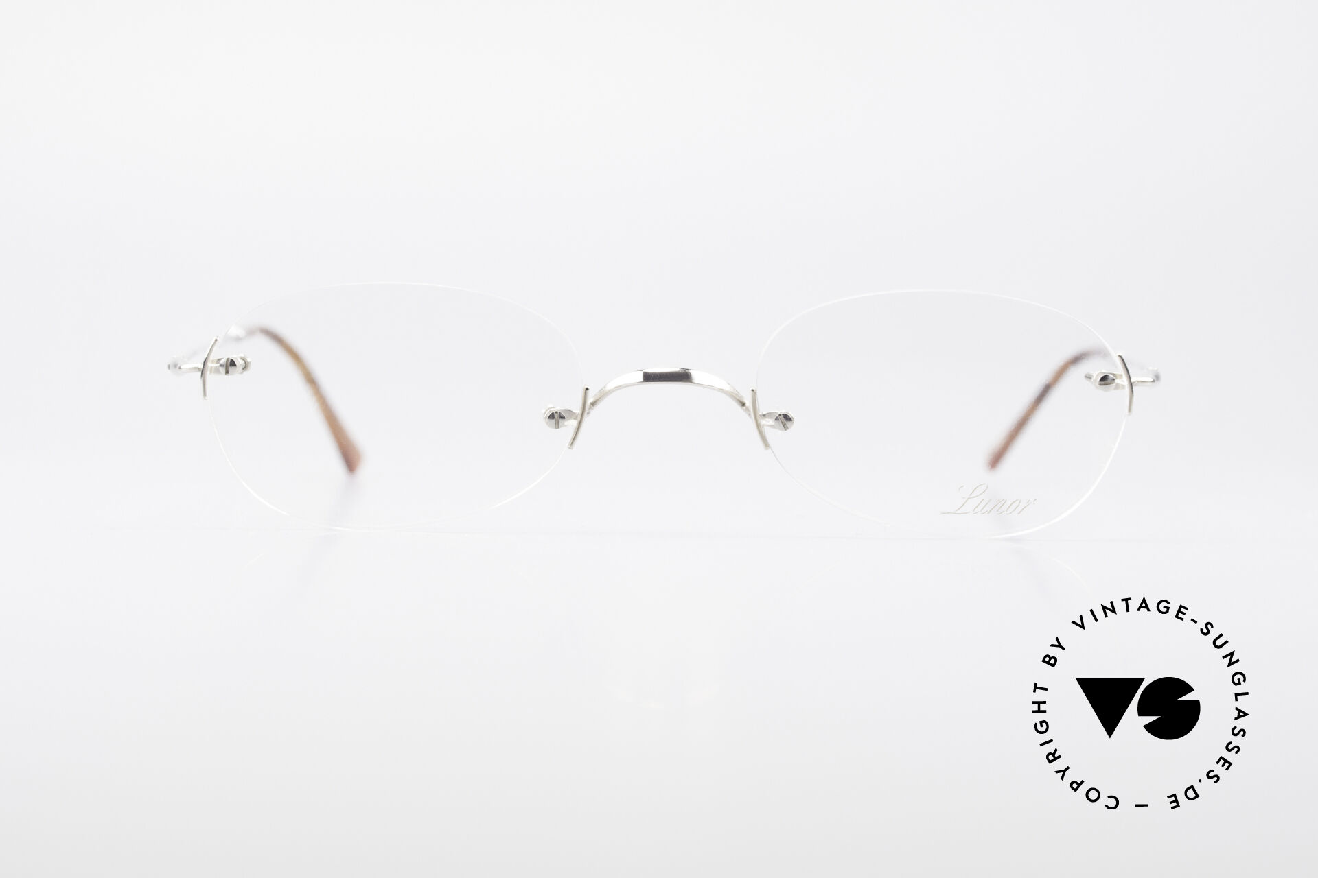Glasses Lunor Rimless Timeless Vintage Eyeglasses