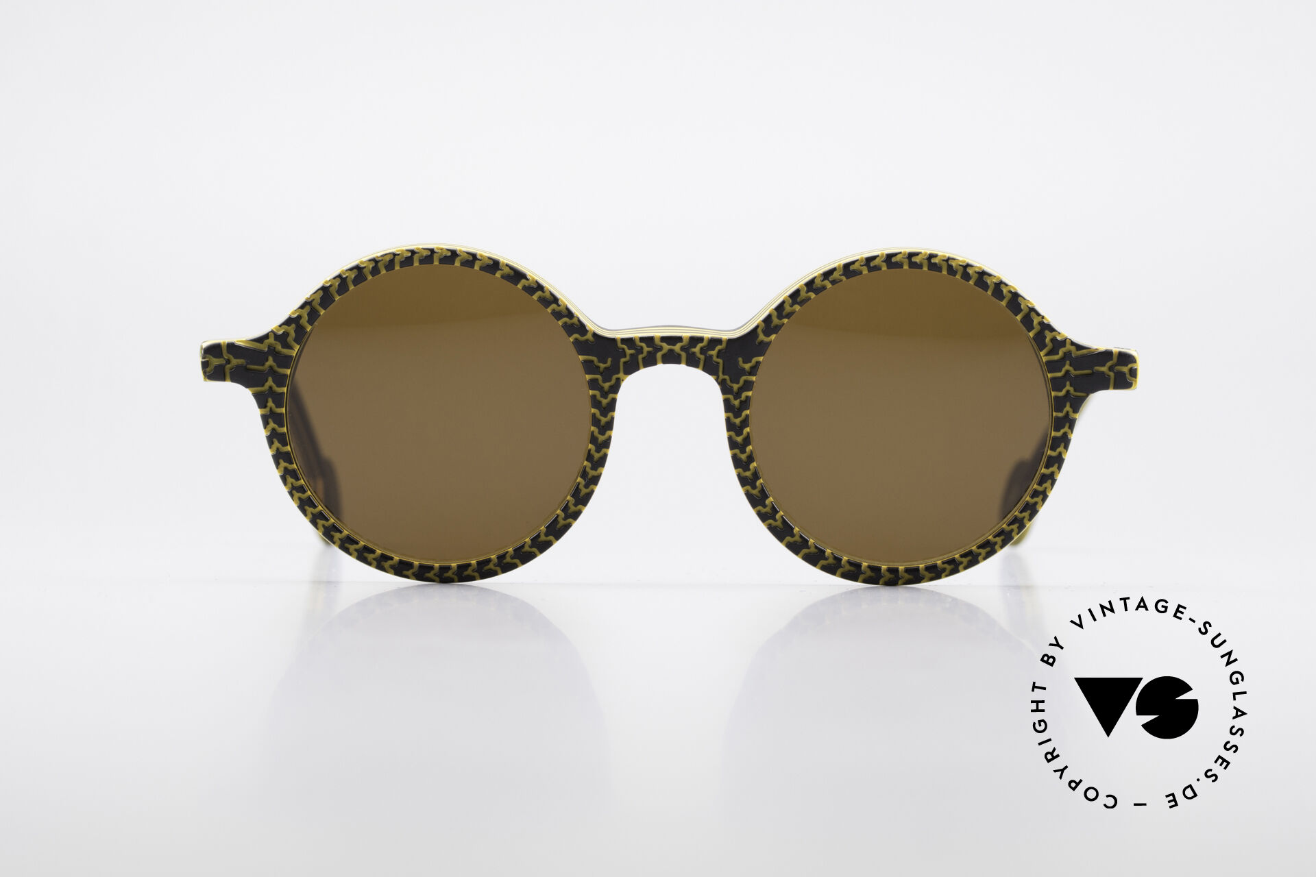 Sunglasses L.A. Eyeworks CHINO 751 Vintage Shades Panto Style display picture 3
