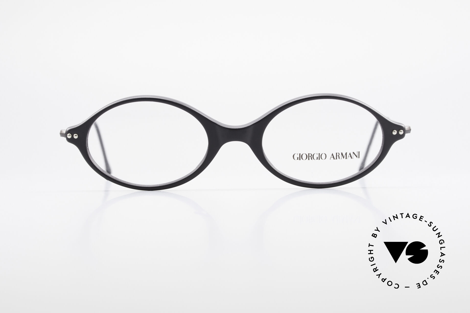 Glasses Giorgio Armani 378 90's Unisex Frame Oval Small