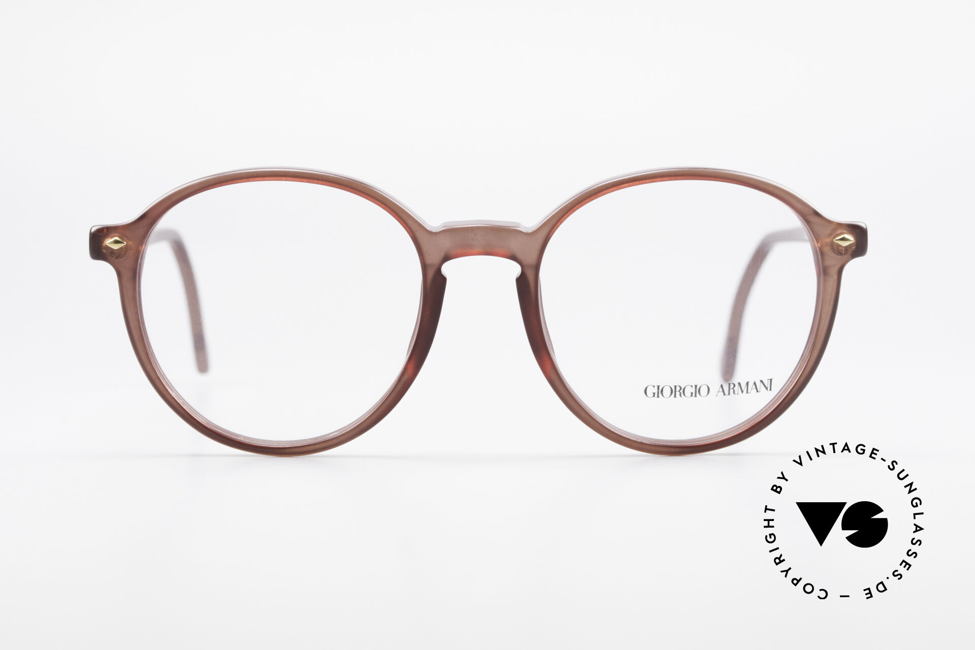 GIORGIOARMANI　VINTAGE Glasses Giorgio Armani 325 Vintage Panto 90's Eyeglasses