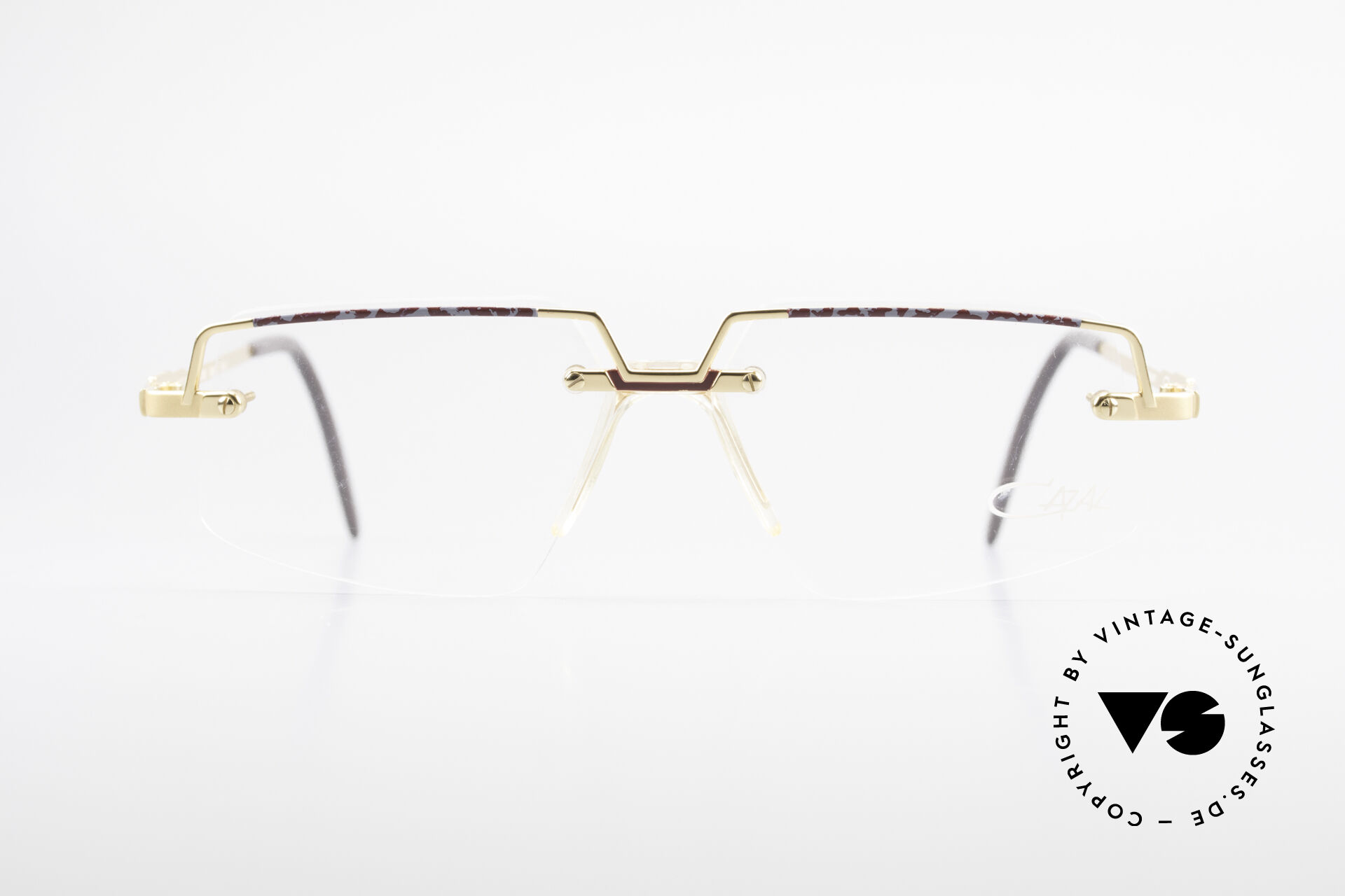 Glasses Cazal 742 Vintage Cazal Frame Rimless