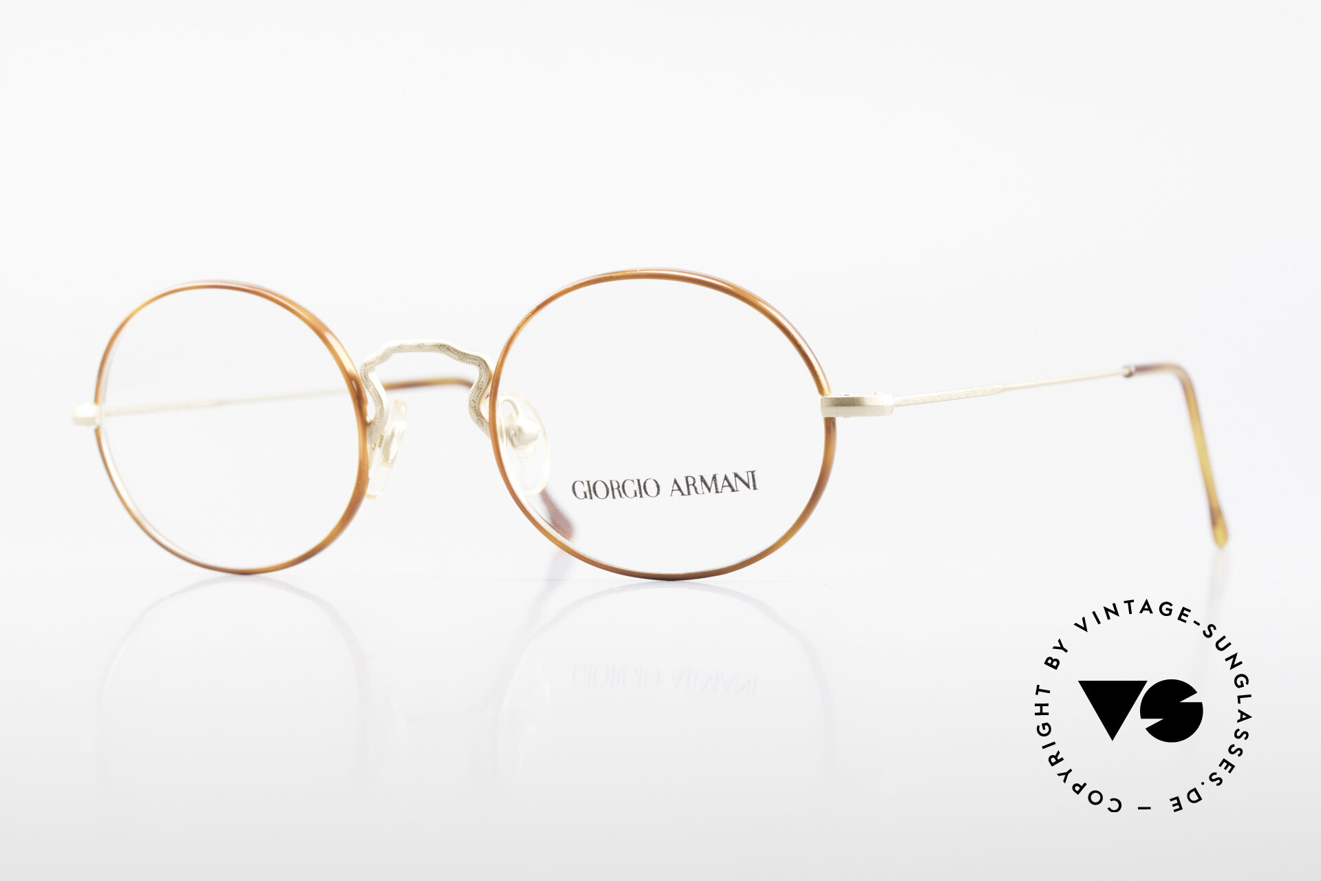 Glasses Giorgio Armani 247 90 s Oval Eyeglasses No Retro