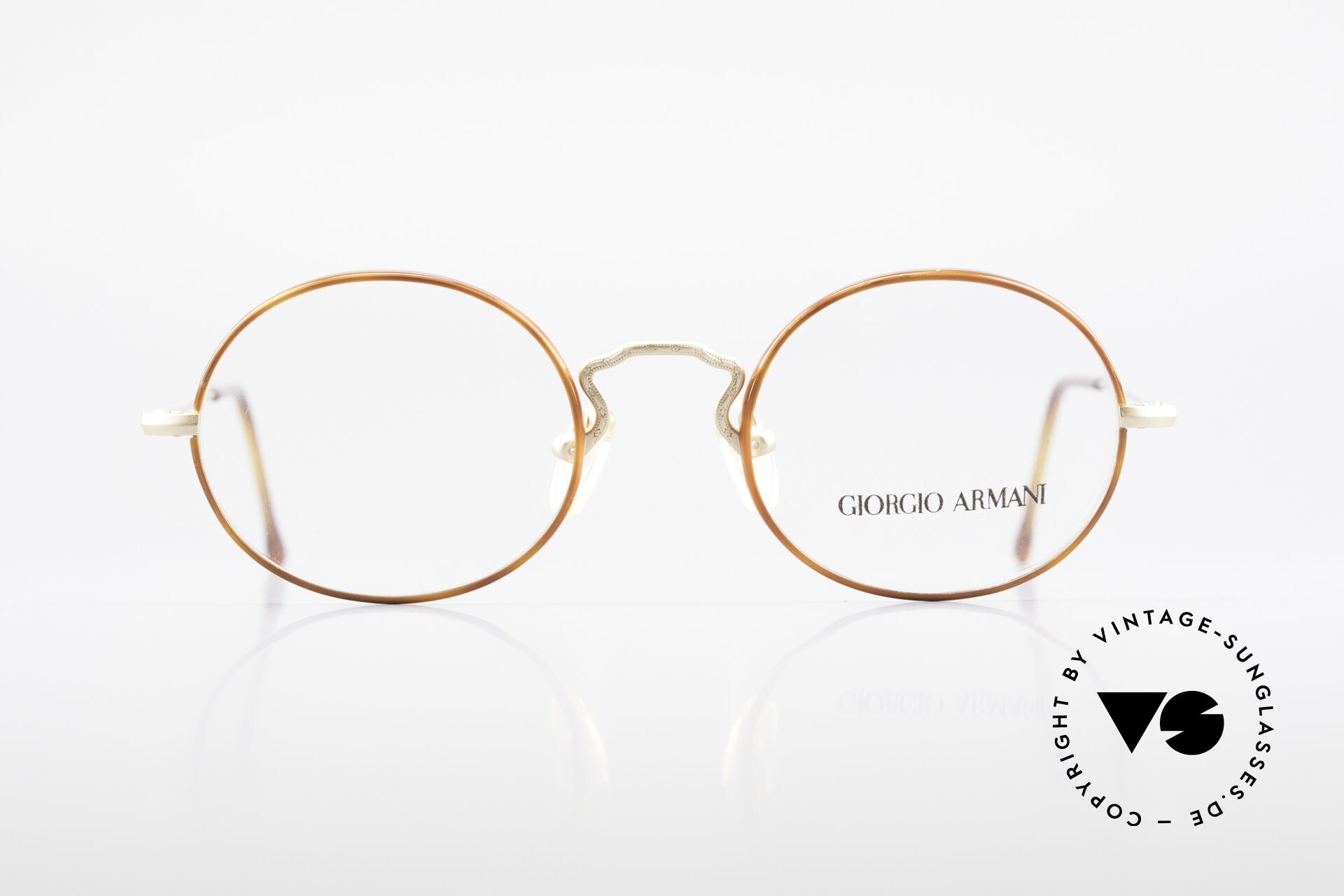 Glasses Giorgio Armani 247 90 s Oval Eyeglasses No Retro