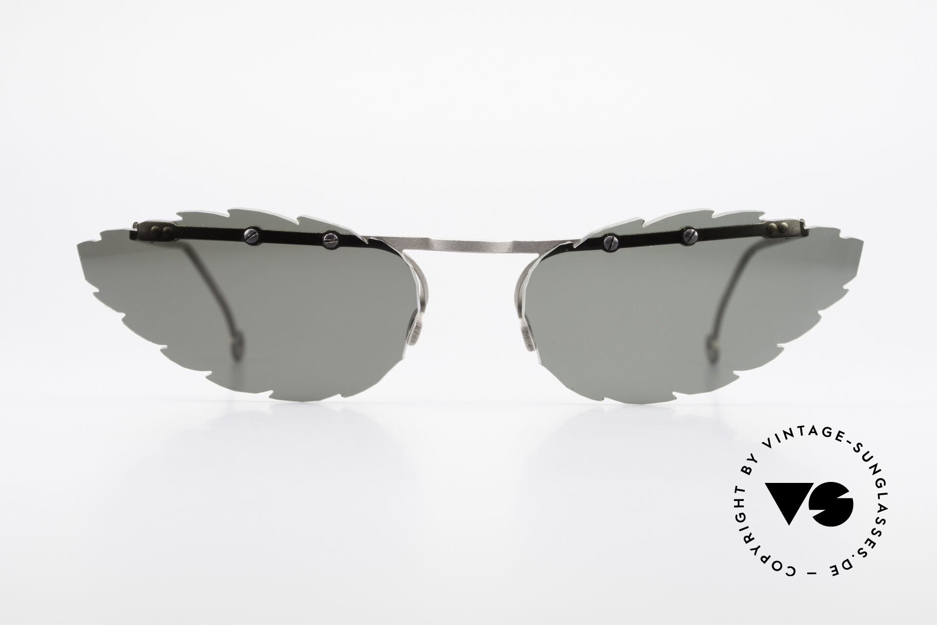 Sunglasses Theo Belgium Asis Lenses shaped like a leaf