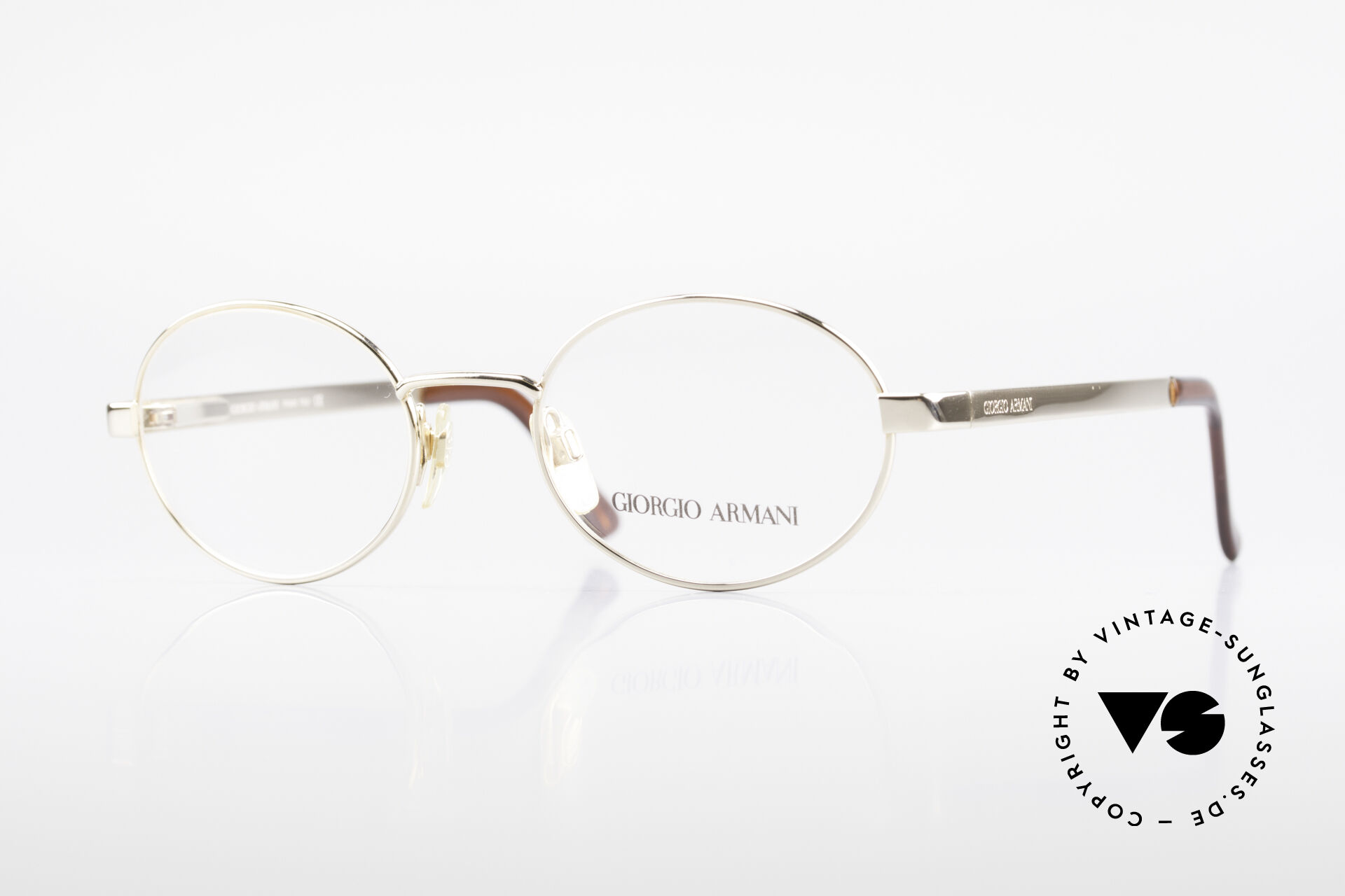Giorgio Armani 257 Designer Vintage Frame Oval